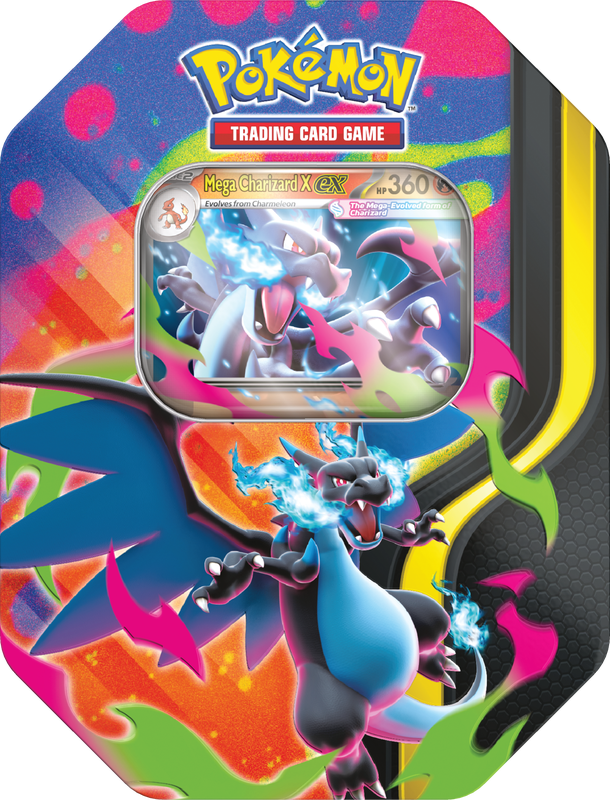 Pokemon Mega Charizard Tin (X) Limit 1