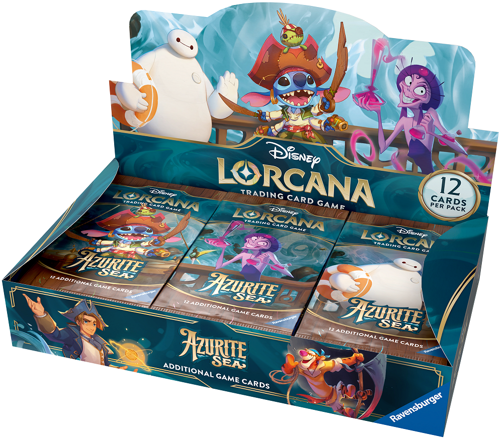 Disney Lorcana Azurite Sea Booster Single Pack