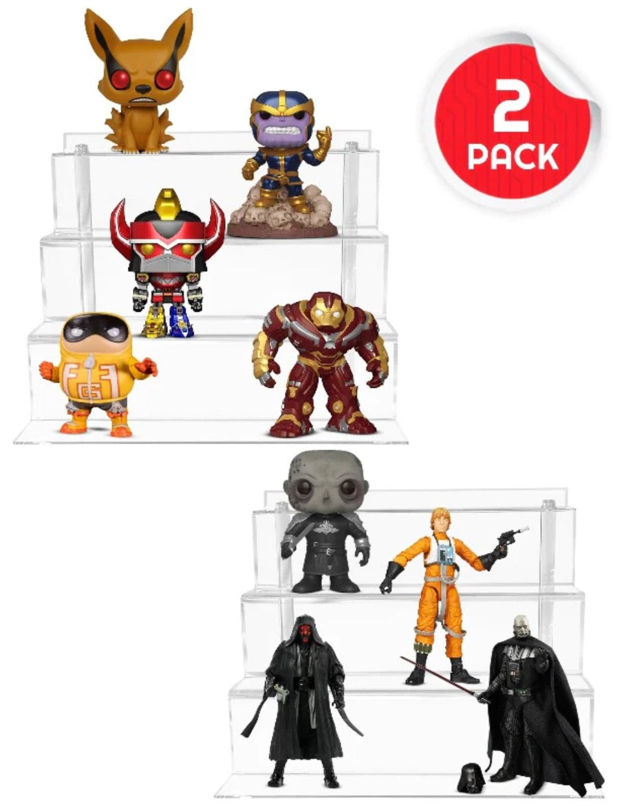 ER Acrylic Display Riser 2Pk