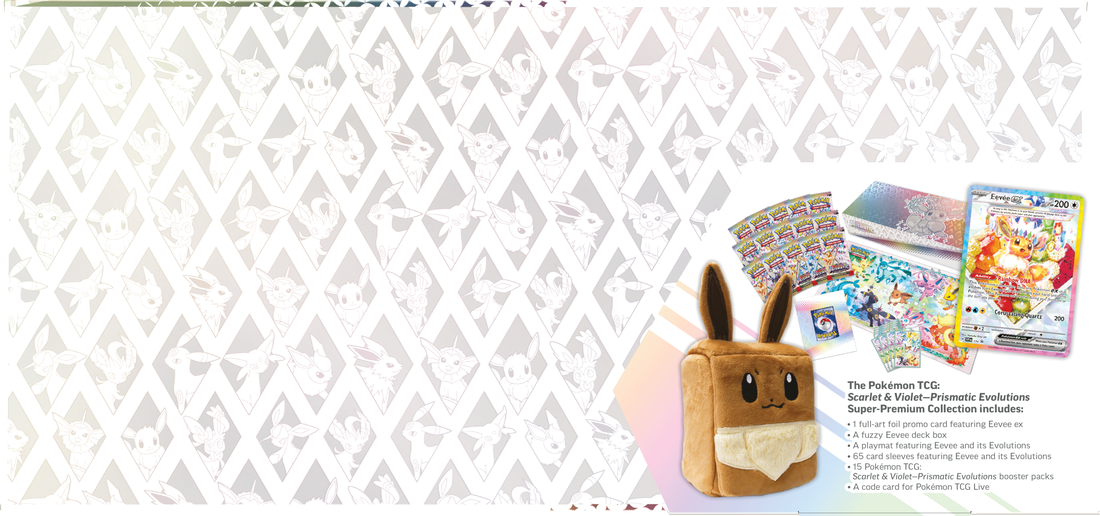 Pokémon SV8.5 Prismatic Evolutions Super Premium Collection Limit 4