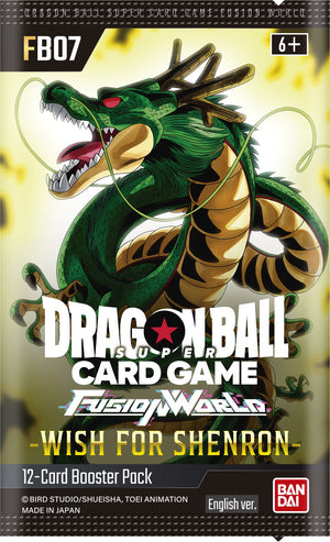 DBS Fusion World FB07 Wish For Shenron Booster