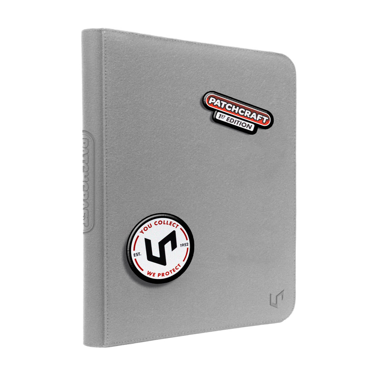 UP Zip Binder Pro 9 Pocket Patchcraft Gray