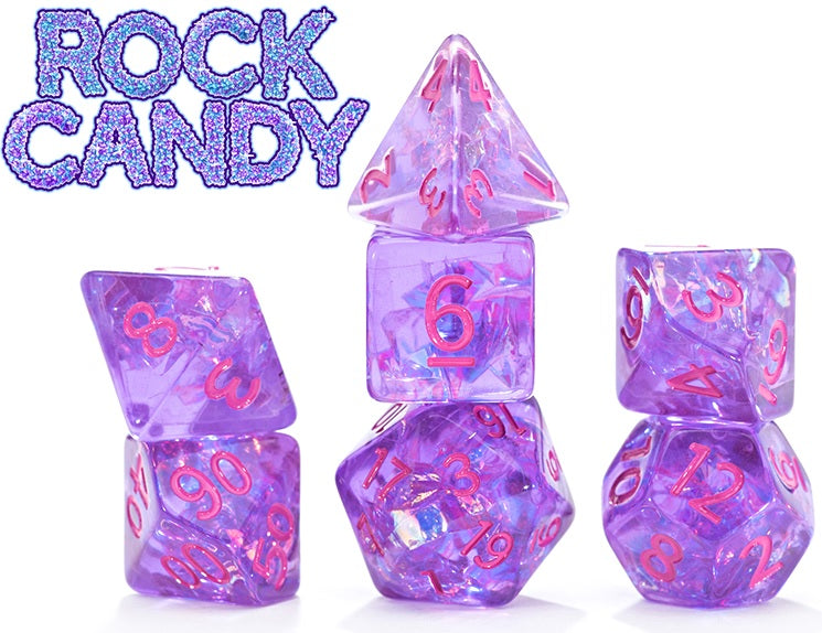 Inclusion Dice Rock Candy