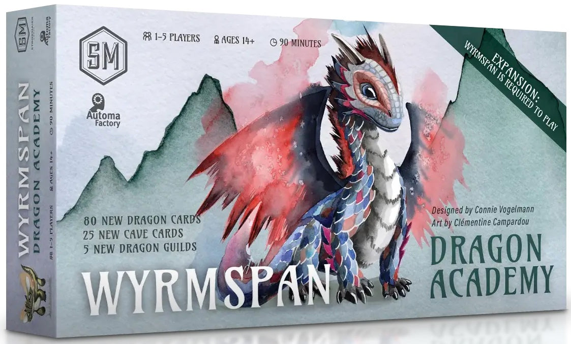 Wyrmspan Dragon Academy Expansion