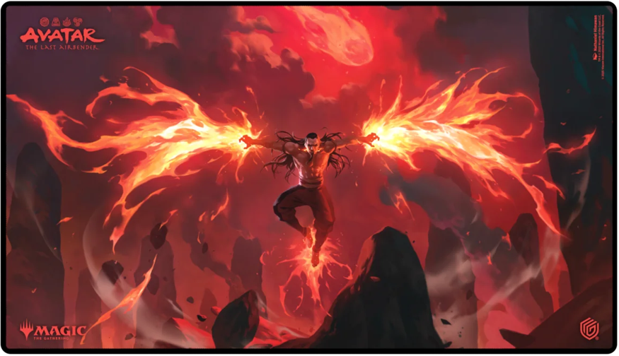 UG Playmat MTG Avatar The Last Airbender- Character