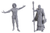 DND Unpainted Minis Special Edition Baldur's Gate 3 -Volo & Withers