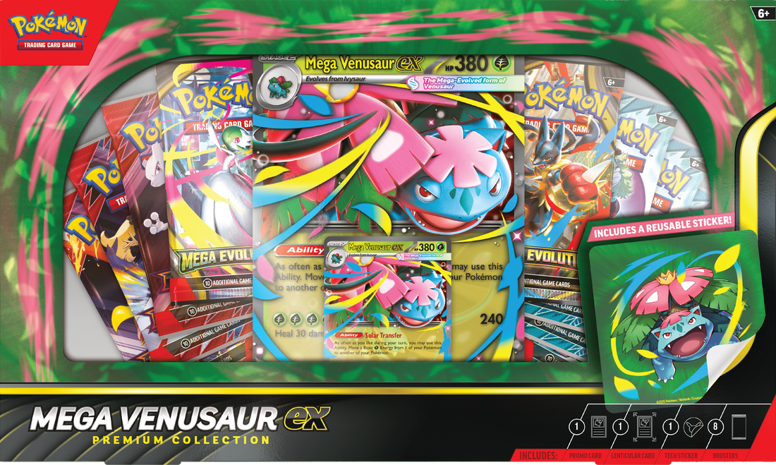 Pokemon Mega Venusaur Ex Premium Collection Limit 12