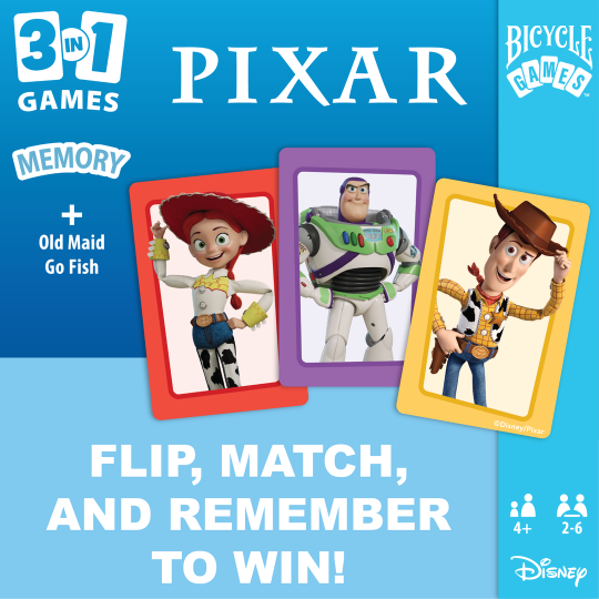 Bicycle - Disney Pixar 3 in 1