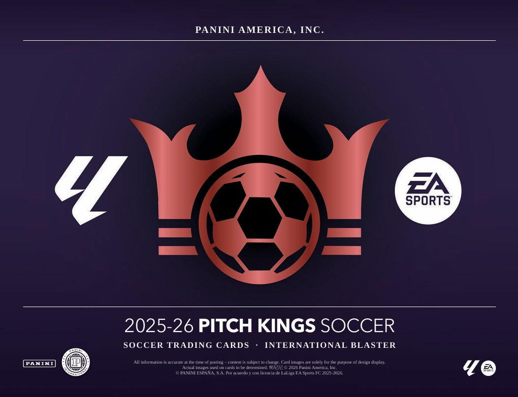 2026 Panini Pitch Kings Soccer Blaster