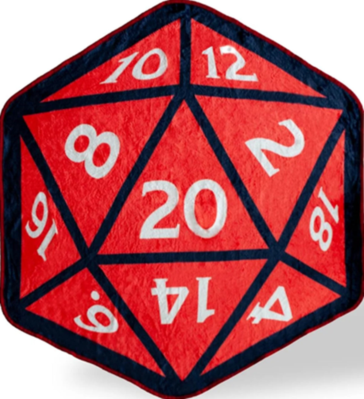 DND Fleece Throw Blanket D20 52x48