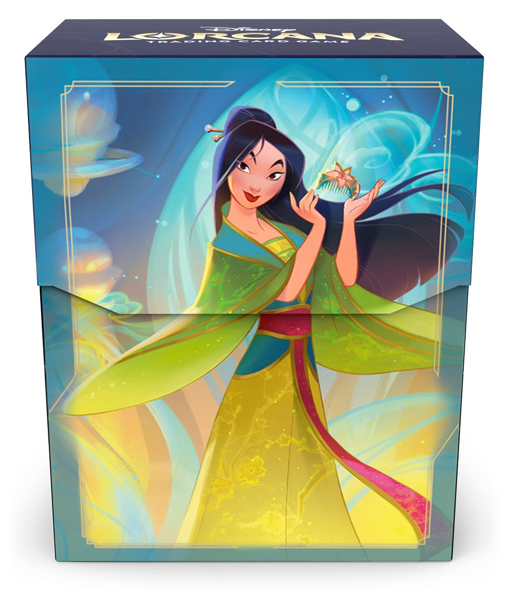 Disney Lorcana Set 9 Mulan Deck Box