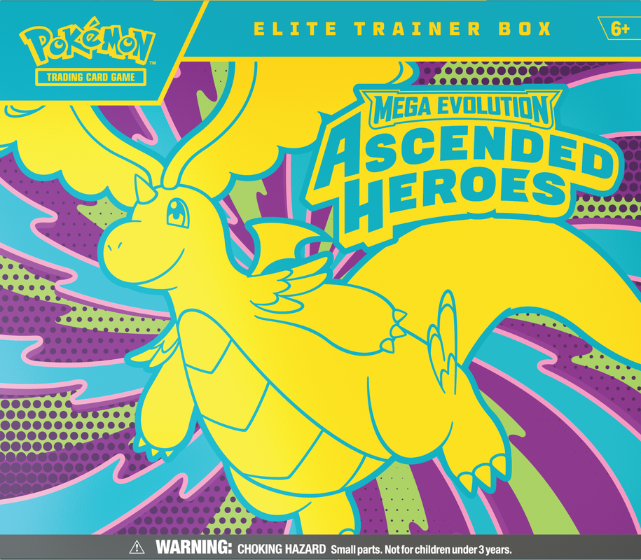 Pokemon ME2.5 Ascended Heroes Elite Trainer Box Limit 1