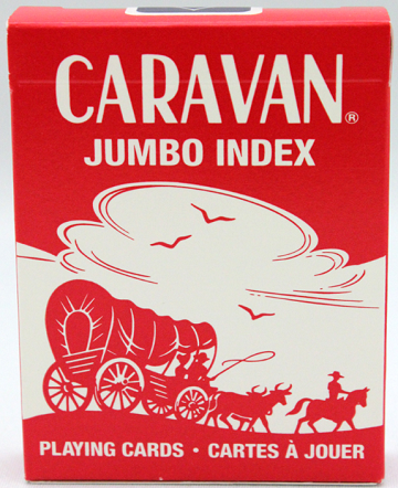 Bicycle- Caravan Jumbo Index Cards
