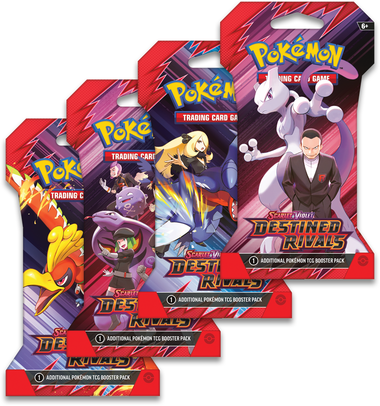 Pokémon SV10 Destined Rivals Sleeved Booster LIM 24