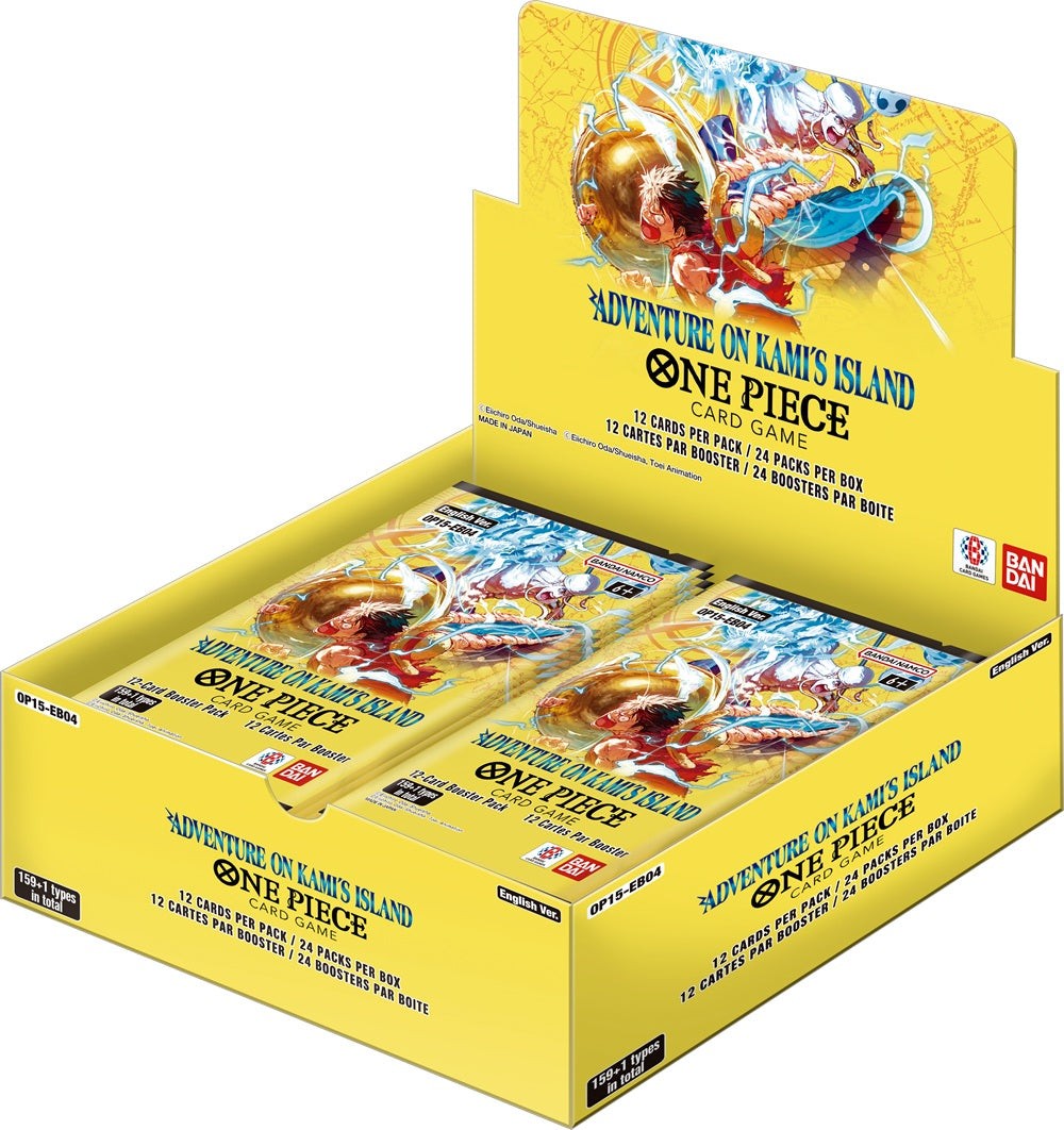One Piece CG OP-15 Adventure On Kami's Island Booster Box Limit 1