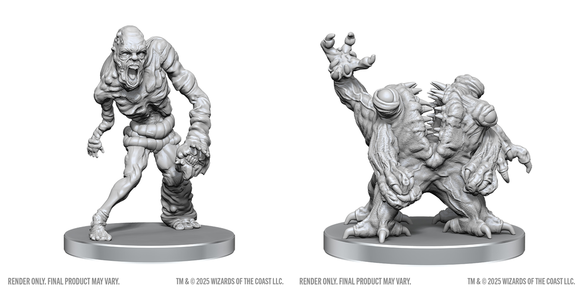 DND Unpainted Minis WV28 Rutterkin & Maw Demon