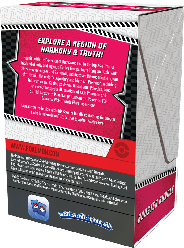 Pokemon SV10.5  White Flare Booster Bundle Limit 5