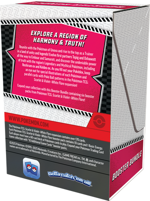 Pokemon SV10.5  White Flare Booster Bundle Limit 5