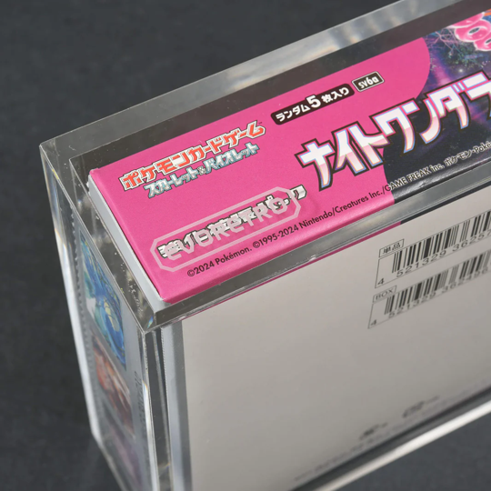 ER Acrylic Case For Pokémon Large Japanese Booster box 1pk