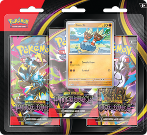 Pokémon ME05 Pitch Black 3pk Blister - Limit 2