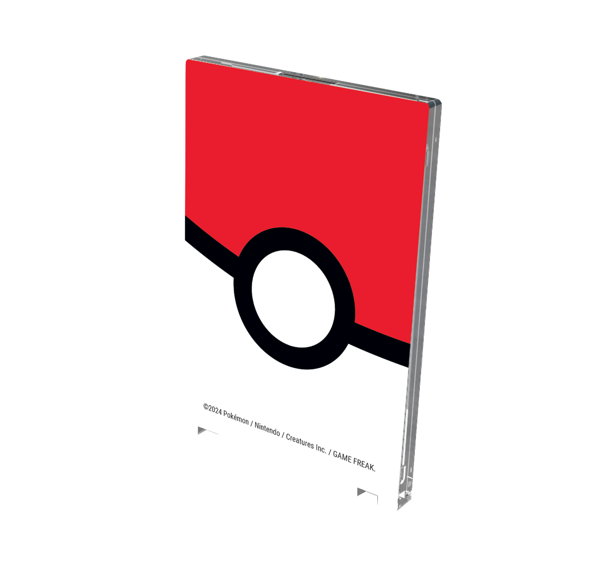 UP 1 Touch 35pt Edge Printed Pokémon Poke Ball Magnetic Card Holder