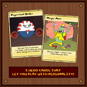 Adventure Time Card Wars Collector's Pack Peppermint Butler Vs Magic Man