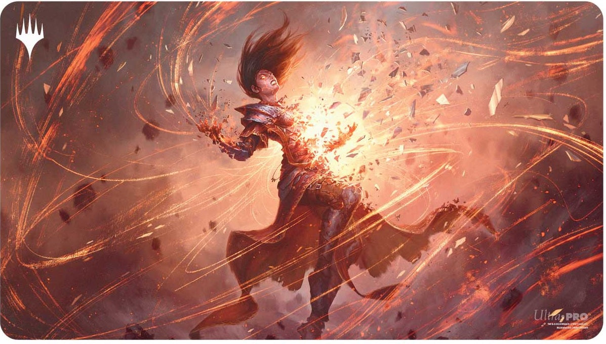 UP Playmat MTG Modern Horizon 3 Red 2