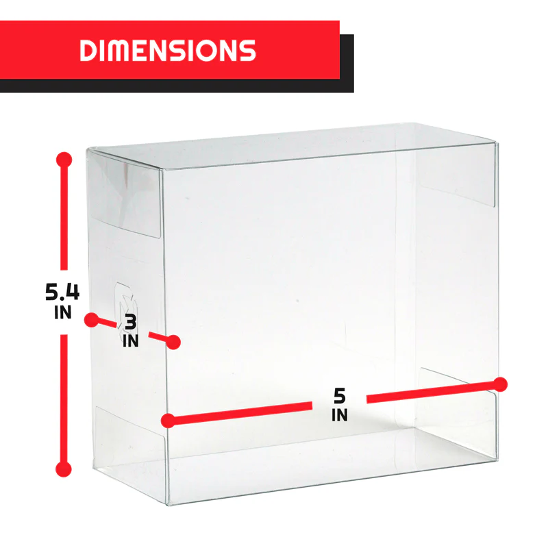 ER Display Pokémon Booster Large Box PET Protector Soft Crease 5Pk