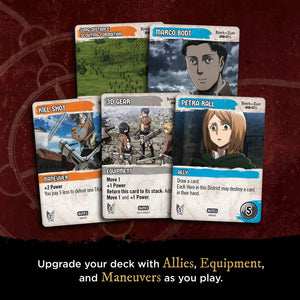 Attack On Titan Deck Building Game Season 1
