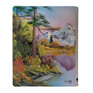 UP Zip Binder Pro 9PKT Bob Ross Mighty Mountain Lake