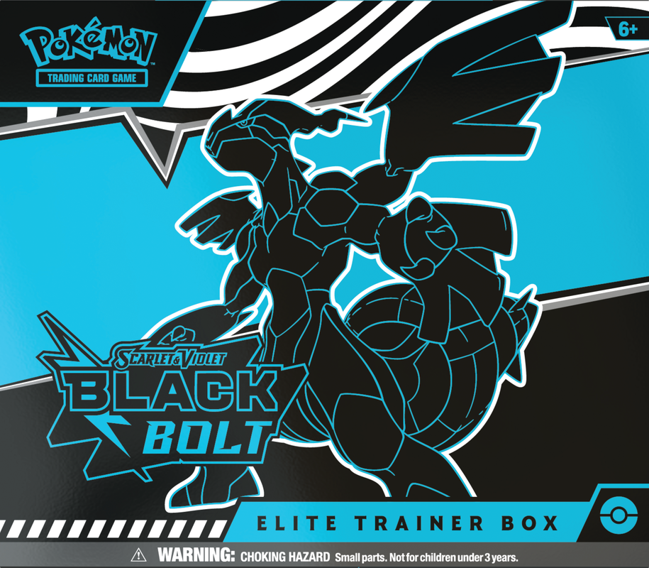 Pokemon SV10.5 Black Bolt Elite Trainer Box LIMIT 3
