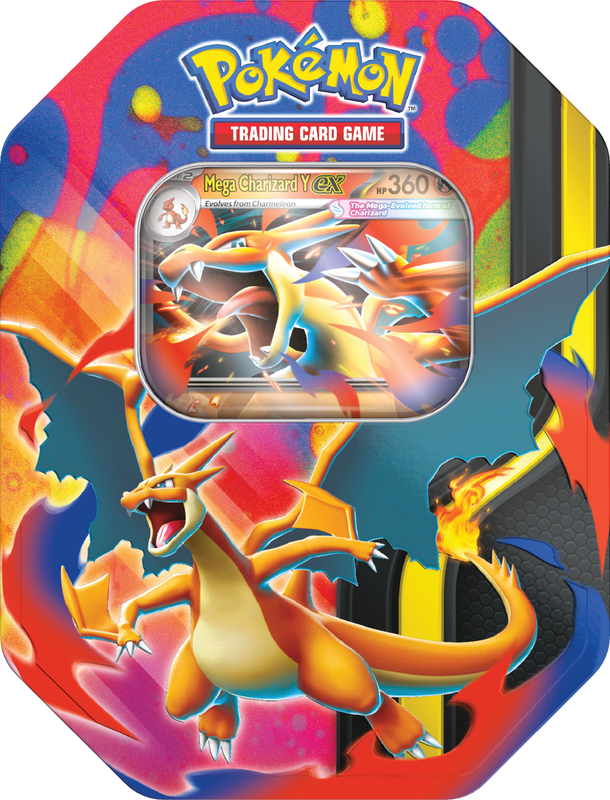 Pokemon Mega Charizard Tin (Y) Limit 1