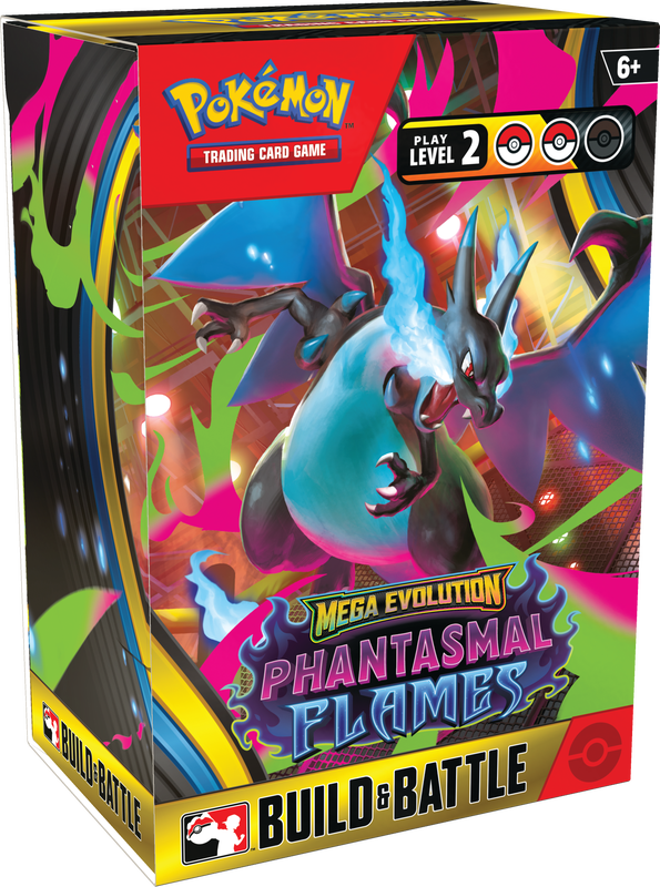 Pokemon ME02 Phantasmal Flames Build and Battle Box Limit 1