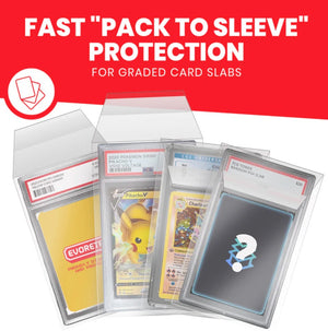 ER Graded Card Sleeves For PSA 100Pk