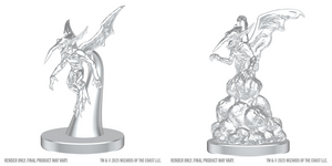 DND Unpainted Minis WV28 Ice Mephit & Dust Mephit