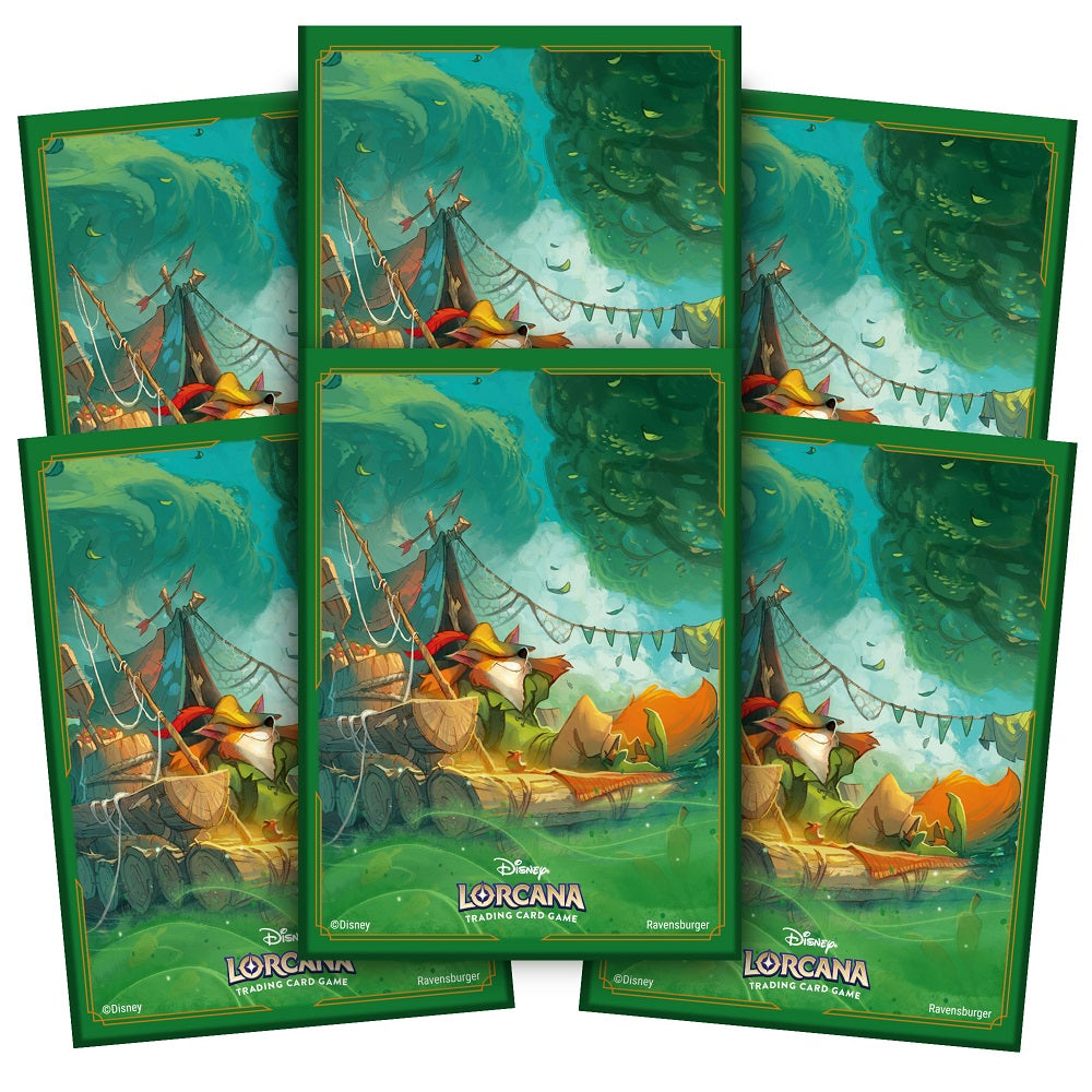 Disney Lorcana Card Sleeve Set 3 Pack A- Robinhood