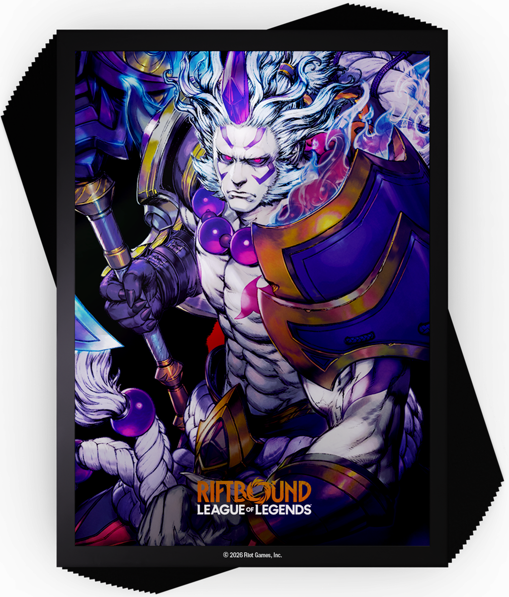 Riftbound: League of Legends TCG Spiritforged Art Sleeves Spirit Blossom Darius 100ct