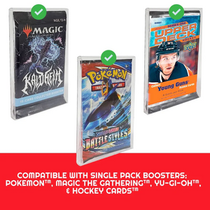 ER Single Pack Booster, Magic, Yugioh Envelope Pet Protector 0.35mm 10Pk