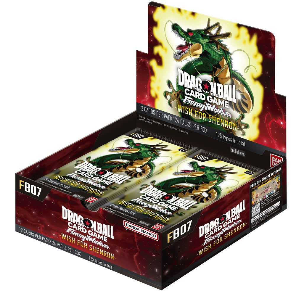 DBS Fusion World FB07 Wish For Shenron Booster
