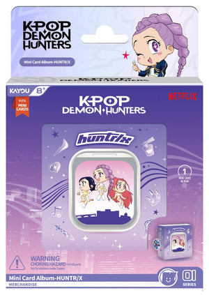 K Pop Demon Hunters Mini Card Album Huntr/x