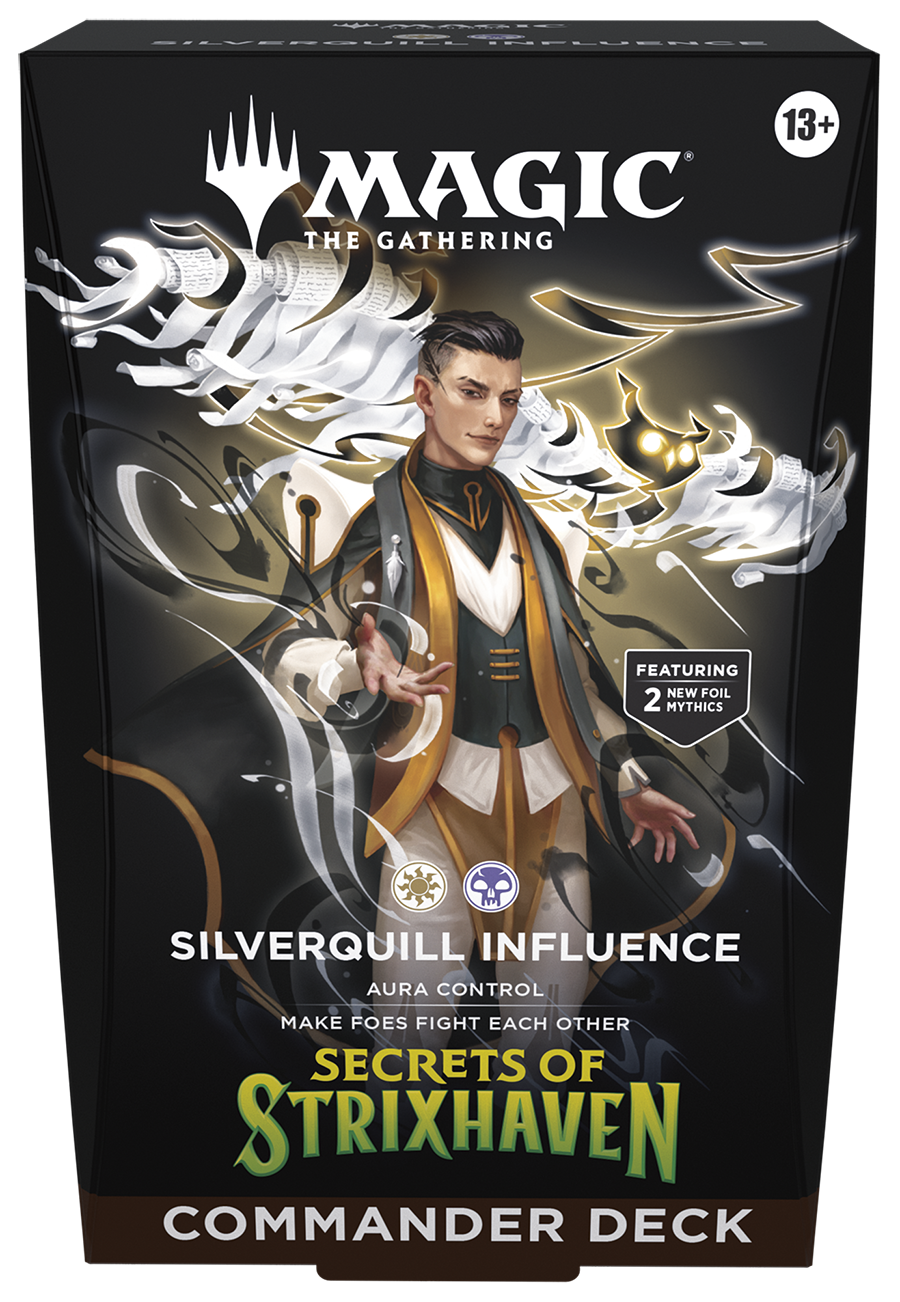 MTG Secrets of Strixhaven Commander Silverquill Influence Limit 1