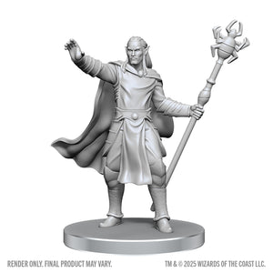 DND Unpainted Minis WV28 Drow Mage & Yochlol