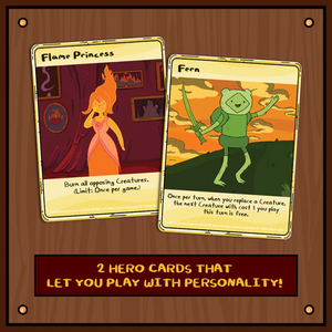 Adventure Time Card Wars Collector's Pack Flame Princess Vs Fern