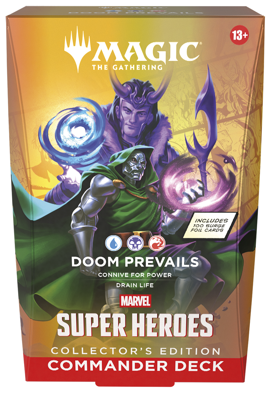 MTG Marvel Super Heroes Commander Collectors Edition Case