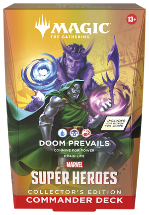 MTG Marvel Super Heroes Commander Collectors Edition Case