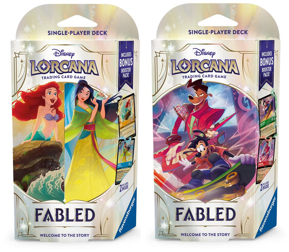 Disney Lorcana Set 9 Fabled Starter Assortment