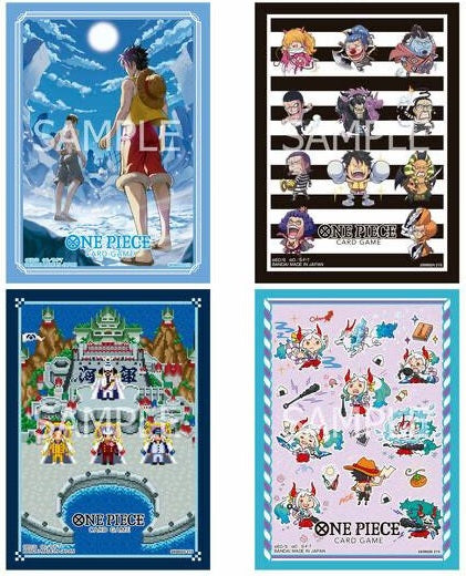 One Piece CG Sleeves Set 15 (Light Blue)