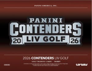2026 Panini Contenders LIV Golf