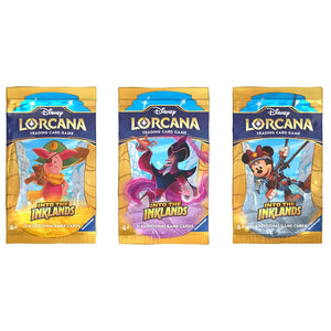 Disney Lorcana Into The Inklands Booster Single Pack
