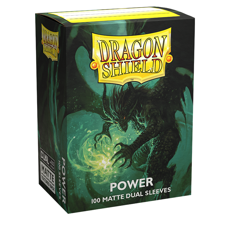 Dragon Shield Sleeves Duel Matte Green Power 100ct